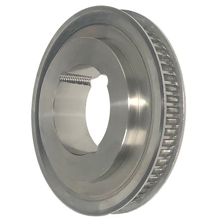 B B MANUFACTURING 50-8MX12-2012SS, Timing Pulley, Stainless Steel 50-8MX12-2012SS